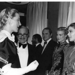 Орнелла Мути и Мелоди Андерсон были представлены герцогине Кентской на премьере фильма Флэш Гордон в Лондоне