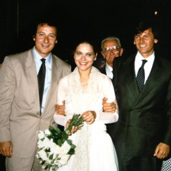 Орнелла Мути и её муж Федерико Факкинети (справа)