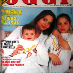 OGGI 1985 - Орнелла Мути со своими детьми